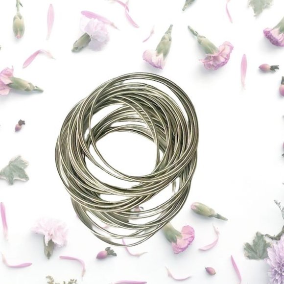 20 stainless steel guitar string bracelets - Picture 3 of 3